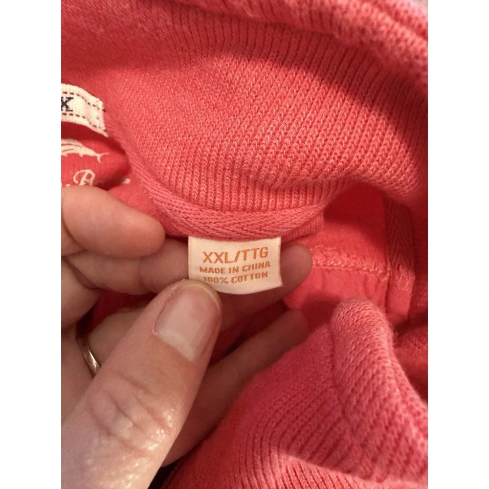 Men's Tommy Bahama Relax Quarter Zip Pullover Size XXL